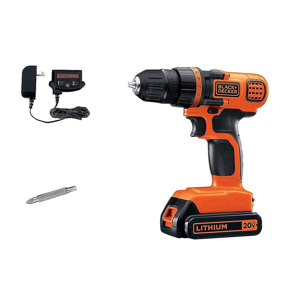 Powerful and Versatile: A Review of the BLACK+DECKER 20V MAX Cordless Drill