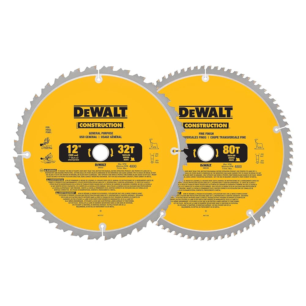 Top 7 Thin Kerf Miter Saw Blades for Enhanced Precision and Performance in 2023