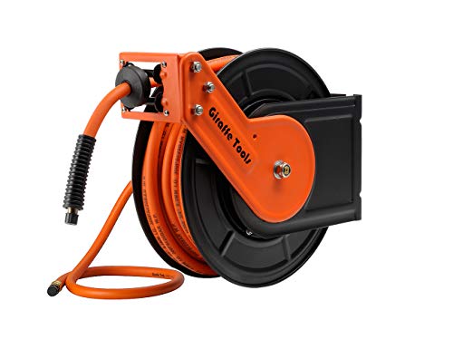 How to use an air hose reel safely?