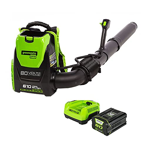 How does a brushless backpack blower differ from a traditional blower?