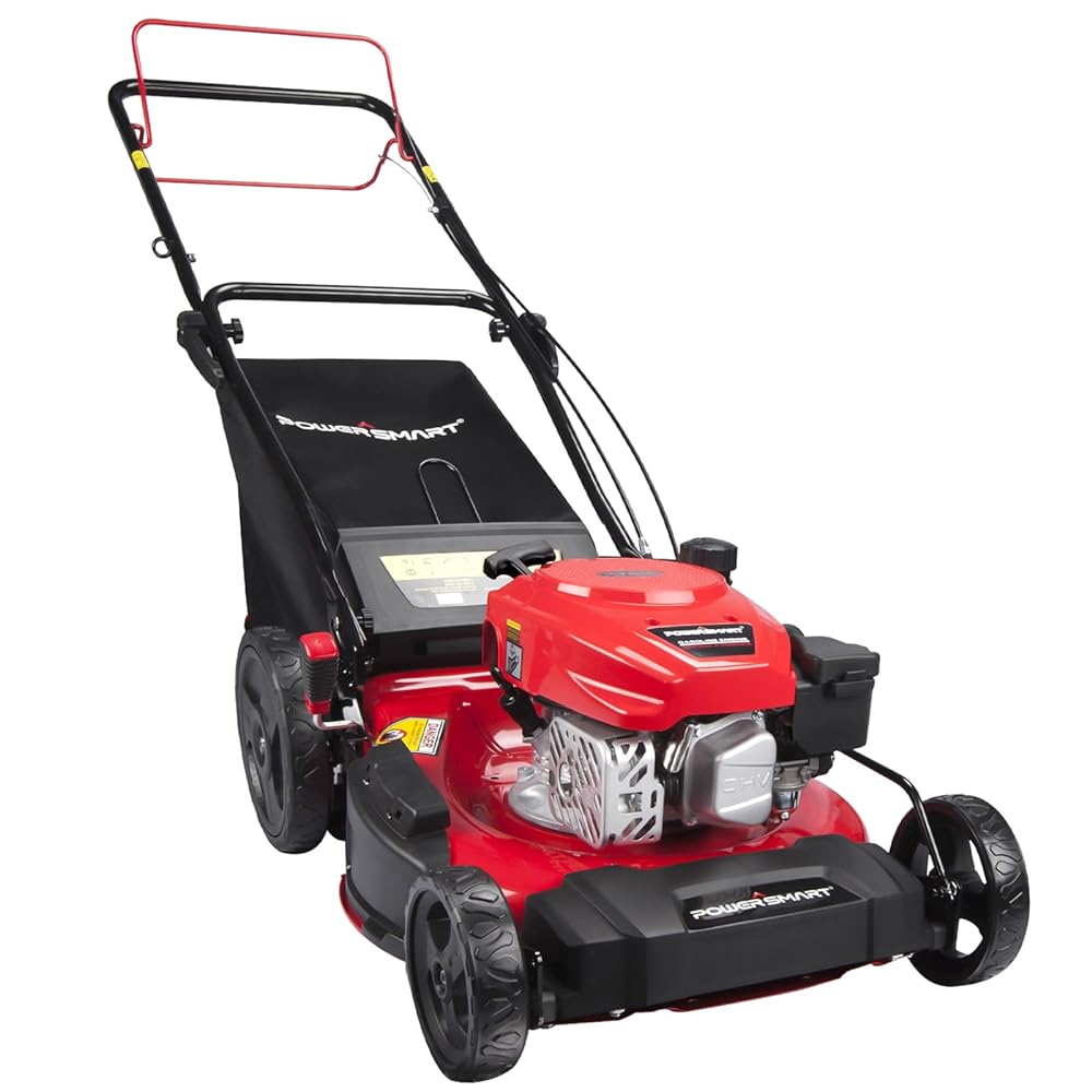PowerSmart 170cc RWD Gas Lawn Mower: Efficient and Powerful Yard Maintenance