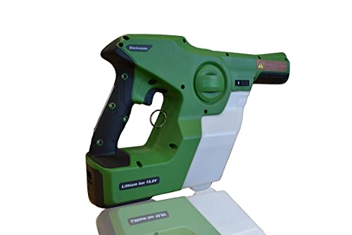 Victory Innovations Cordless Electrostatic Handheld Sprayer for Disinfectants and Sanitizers, 360° Coverage, 3-in-1 Nozzle, Easy Fill Tank Covers 2,800 Sq Ft, Green, 33.8 Fl Oz (Pack of 1), (VP200ESK)